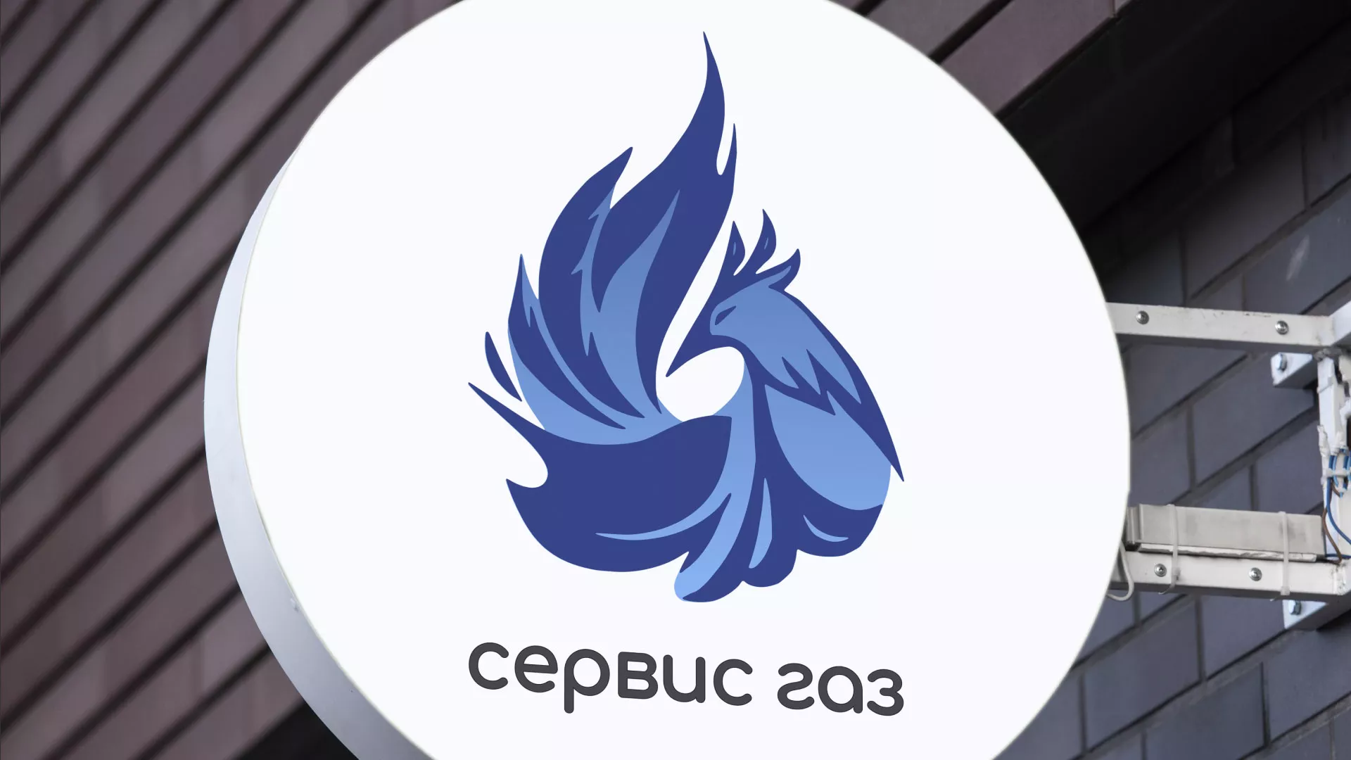 Создание логотипа «Сервис газ» в Высоковске