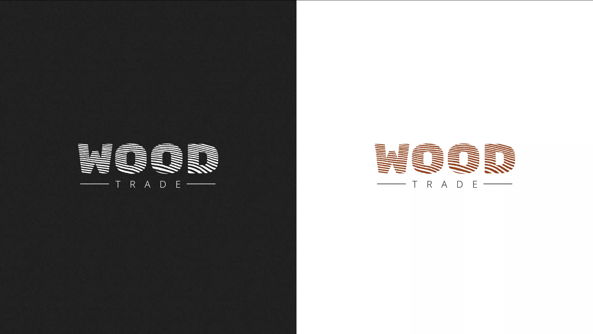 Разработка логотипа для компании «Wood Trade» в Высоковске